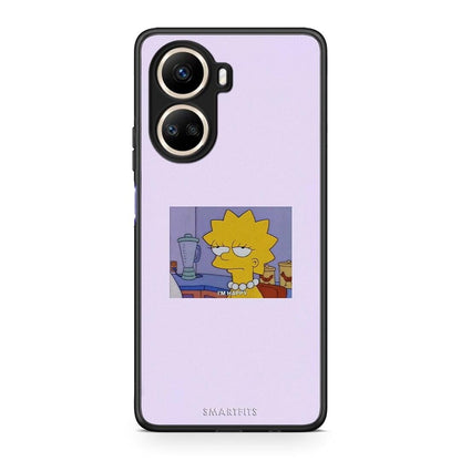 Θήκη Huawei Nova 10 SE So Happy από τη Smartfits με σχέδιο στο πίσω μέρος και μαύρο περίβλημα | Huawei Nova 10 SE So Happy Case with Colorful Back and Black Bezels