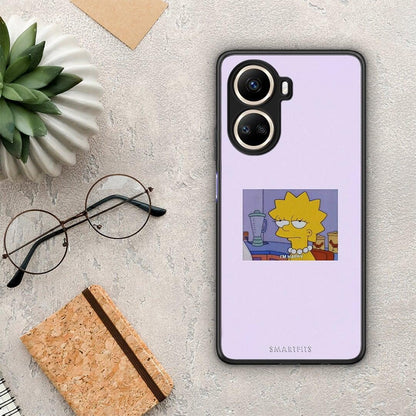 Θήκη Huawei Nova 10 SE So Happy από τη Smartfits με σχέδιο στο πίσω μέρος και μαύρο περίβλημα | Huawei Nova 10 SE So Happy Case with Colorful Back and Black Bezels