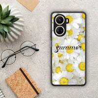 Thumbnail for Θήκη Huawei Nova 10 SE Summer Daisies από τη Smartfits με σχέδιο στο πίσω μέρος και μαύρο περίβλημα | Huawei Nova 10 SE Summer Daisies Case with Colorful Back and Black Bezels