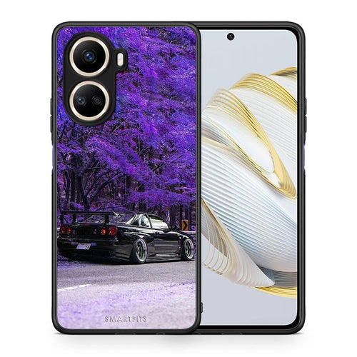 Θήκη Huawei Nova 10 SE Super Car από τη Smartfits με σχέδιο στο πίσω μέρος και μαύρο περίβλημα | Huawei Nova 10 SE Super Car Case with Colorful Back and Black Bezels