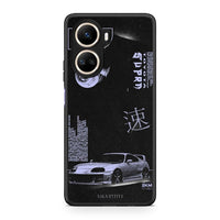 Thumbnail for Θήκη Huawei Nova 10 SE Tokyo Drift από τη Smartfits με σχέδιο στο πίσω μέρος και μαύρο περίβλημα | Huawei Nova 10 SE Tokyo Drift Case with Colorful Back and Black Bezels