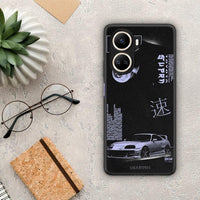 Thumbnail for Θήκη Huawei Nova 10 SE Tokyo Drift από τη Smartfits με σχέδιο στο πίσω μέρος και μαύρο περίβλημα | Huawei Nova 10 SE Tokyo Drift Case with Colorful Back and Black Bezels