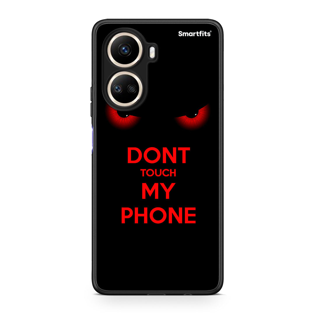 Θήκη Huawei Nova 10 SE Touch My Phone από τη Smartfits με σχέδιο στο πίσω μέρος και μαύρο περίβλημα | Huawei Nova 10 SE Touch My Phone Case with Colorful Back and Black Bezels