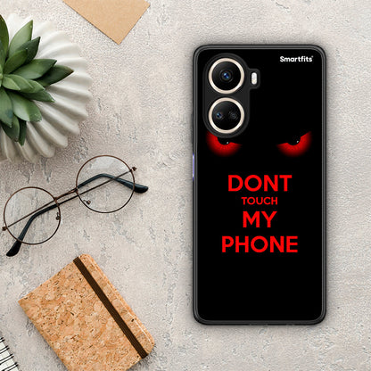 Θήκη Huawei Nova 10 SE Touch My Phone από τη Smartfits με σχέδιο στο πίσω μέρος και μαύρο περίβλημα | Huawei Nova 10 SE Touch My Phone Case with Colorful Back and Black Bezels