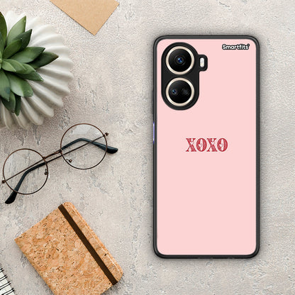 Θήκη Huawei Nova 10 SE XOXO Love από τη Smartfits με σχέδιο στο πίσω μέρος και μαύρο περίβλημα | Huawei Nova 10 SE XOXO Love Case with Colorful Back and Black Bezels