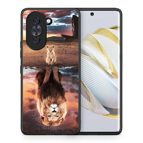 Θήκη Αγίου Βαλεντίνου Huawei Nova 10 Sunset Dreams από τη Smartfits με σχέδιο στο πίσω μέρος και μαύρο περίβλημα | Huawei Nova 10 Sunset Dreams case with colorful back and black bezels