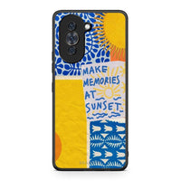 Thumbnail for Huawei Nova 10 Sunset Memories Θήκη από τη Smartfits με σχέδιο στο πίσω μέρος και μαύρο περίβλημα | Smartphone case with colorful back and black bezels by Smartfits