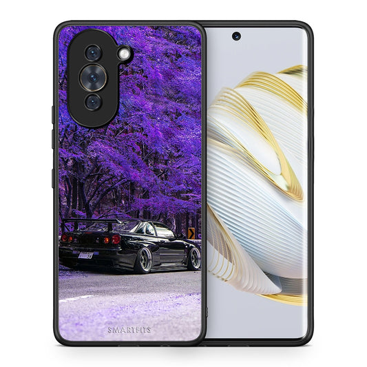 Θήκη Αγίου Βαλεντίνου Huawei Nova 10 Super Car από τη Smartfits με σχέδιο στο πίσω μέρος και μαύρο περίβλημα | Huawei Nova 10 Super Car case with colorful back and black bezels