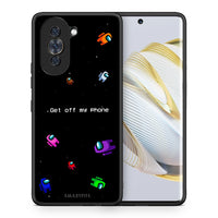 Thumbnail for Θήκη Huawei Nova 10 AFK Text από τη Smartfits με σχέδιο στο πίσω μέρος και μαύρο περίβλημα | Huawei Nova 10 AFK Text case with colorful back and black bezels