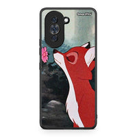 Thumbnail for Huawei Nova 10 Tod And Vixey Love 2 θήκη από τη Smartfits με σχέδιο στο πίσω μέρος και μαύρο περίβλημα | Smartphone case with colorful back and black bezels by Smartfits