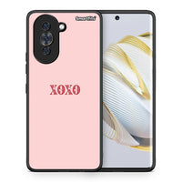 Thumbnail for Θήκη Huawei Nova 10 XOXO Love από τη Smartfits με σχέδιο στο πίσω μέρος και μαύρο περίβλημα | Huawei Nova 10 XOXO Love case with colorful back and black bezels