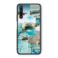 Thumbnail for Huawei Nova 5T Aesthetic Summer Θήκη από τη Smartfits με σχέδιο στο πίσω μέρος και μαύρο περίβλημα | Smartphone case with colorful back and black bezels by Smartfits