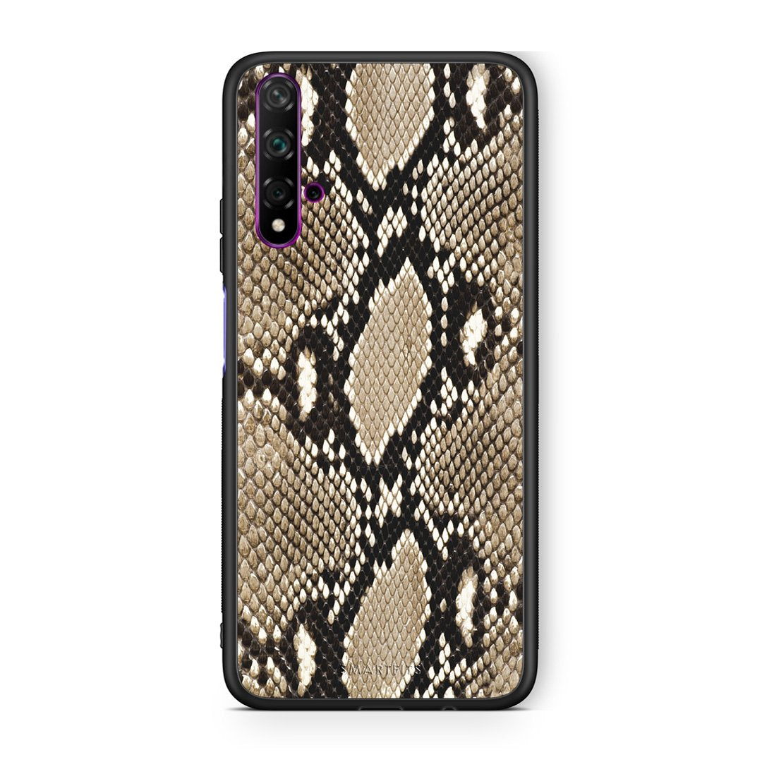 23 - Huawei Nova 5T  Fashion Snake Animal case, cover, bumper