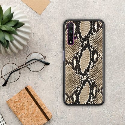 Animal Fashion Snake - Huawei Nova 5T / Honor 20 θήκη