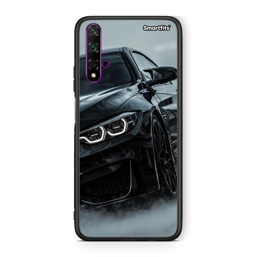 Huawei Nova 5T Black BMW θήκη από τη Smartfits με σχέδιο στο πίσω μέρος και μαύρο περίβλημα | Smartphone case with colorful back and black bezels by Smartfits