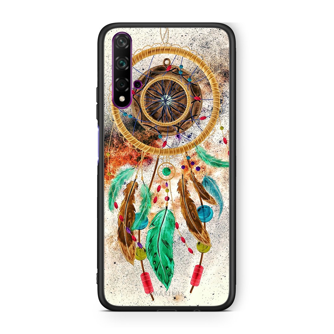 4 - Huawei Nova 5T DreamCatcher Boho case, cover, bumper