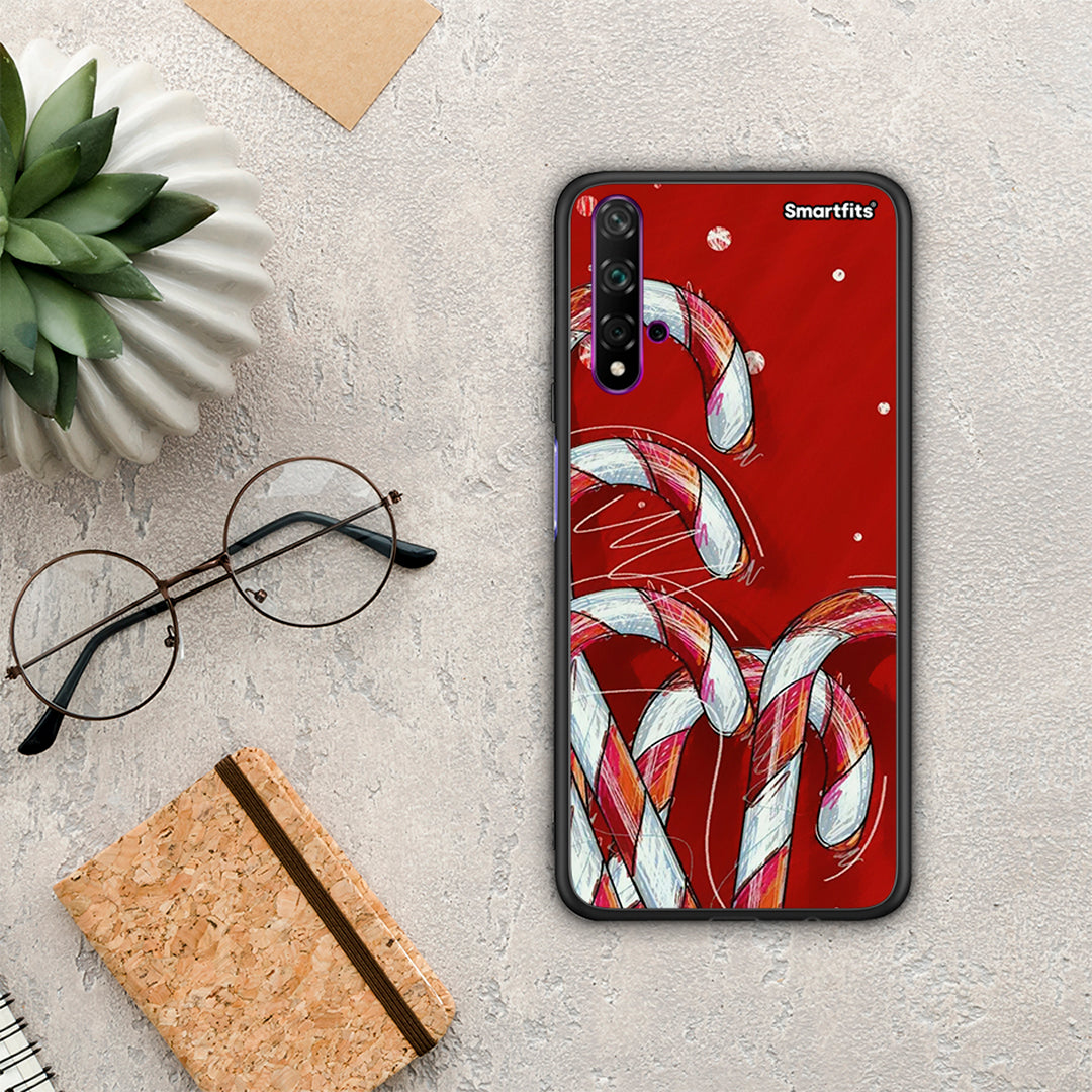 Candy Cane - Huawei Nova 5T / Honor 20 θήκη