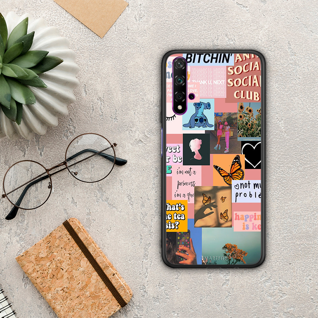 Collage Bitchin - Huawei Nova 5T / Honor 20 θήκη
