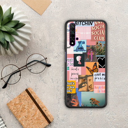 Collage Bitchin - Huawei Nova 5T / Honor 20 θήκη