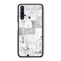 Thumbnail for Huawei Nova 5T Collage Make Me Wonder Θήκη Αγίου Βαλεντίνου από τη Smartfits με σχέδιο στο πίσω μέρος και μαύρο περίβλημα | Smartphone case with colorful back and black bezels by Smartfits