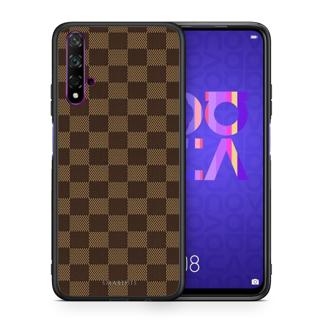 Θήκη Huawei Nova 5T/Honor 20 Glamour Designer από τη Smartfits με σχέδιο στο πίσω μέρος και μαύρο περίβλημα | Huawei Nova 5T/Honor 20 Glamour Designer case with colorful back and black bezels