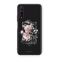 Thumbnail for 4 - Huawei Nova 5T Frame Flower case, cover, bumper