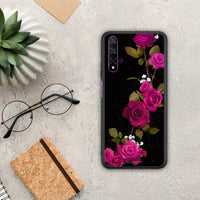 Thumbnail for Flower Red Roses - Huawei Nova 5T / Honor 20 θήκη