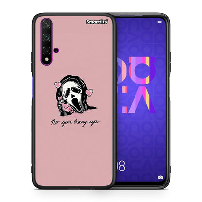 Θήκη Huawei Nova 5T / Honor 20 Halloween Hang Up από τη Smartfits με σχέδιο στο πίσω μέρος και μαύρο περίβλημα | Huawei Nova 5T / Honor 20 Halloween Hang Up case with colorful back and black bezels