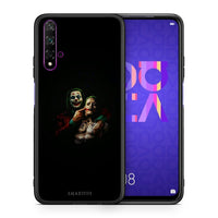 Thumbnail for Θήκη Huawei Nova 5T/Honor 20 Clown Hero από τη Smartfits με σχέδιο στο πίσω μέρος και μαύρο περίβλημα | Huawei Nova 5T/Honor 20 Clown Hero case with colorful back and black bezels