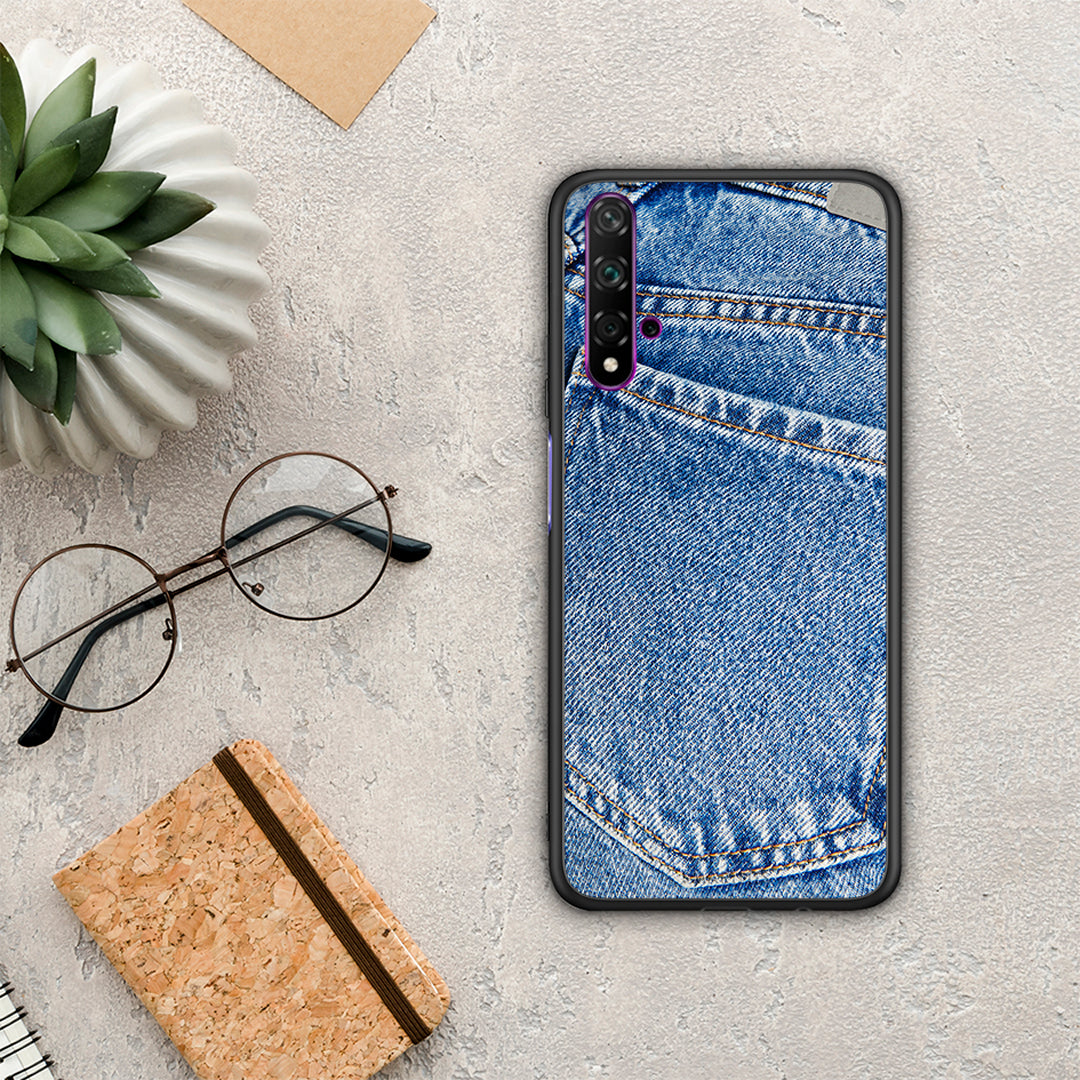 Jeans Pocket - Huawei Nova 5T / Honor 20 θήκη