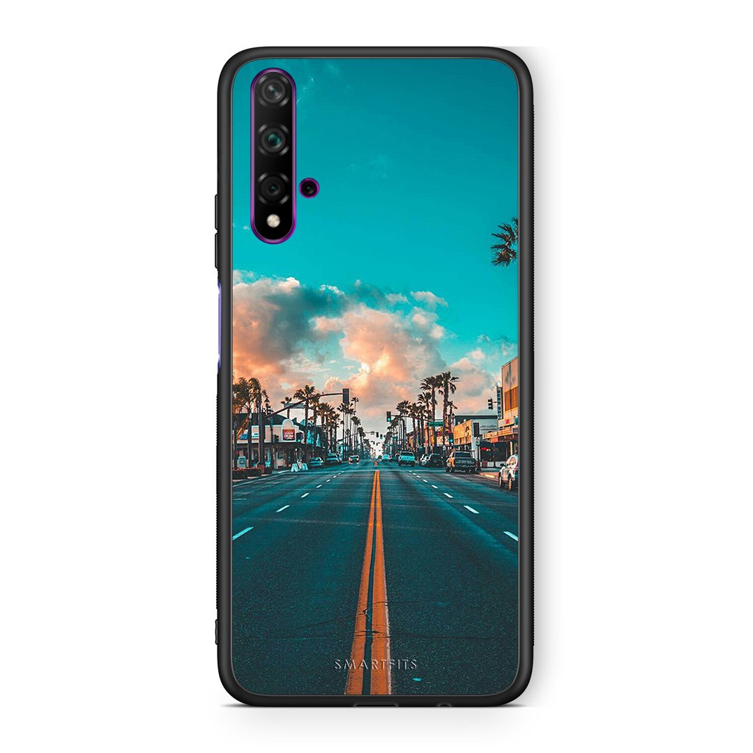 4 - Huawei Nova 5T City Landscape case, cover, bumper