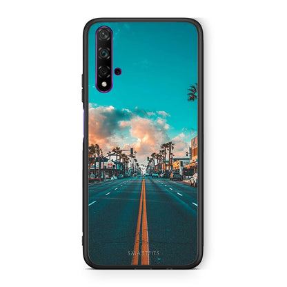 4 - Huawei Nova 5T City Landscape case, cover, bumper