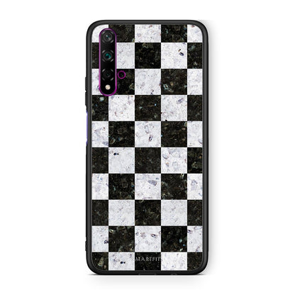 4 - Huawei Nova 5T Square Geometric Marble case, cover, bumper