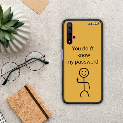 My Password - Huawei Nova 5T / Honor 20 θήκη