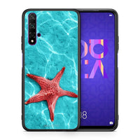 Thumbnail for Θήκη Huawei Nova 5T / Honor 20 Red Starfish από τη Smartfits με σχέδιο στο πίσω μέρος και μαύρο περίβλημα | Huawei Nova 5T / Honor 20 Red Starfish case with colorful back and black bezels