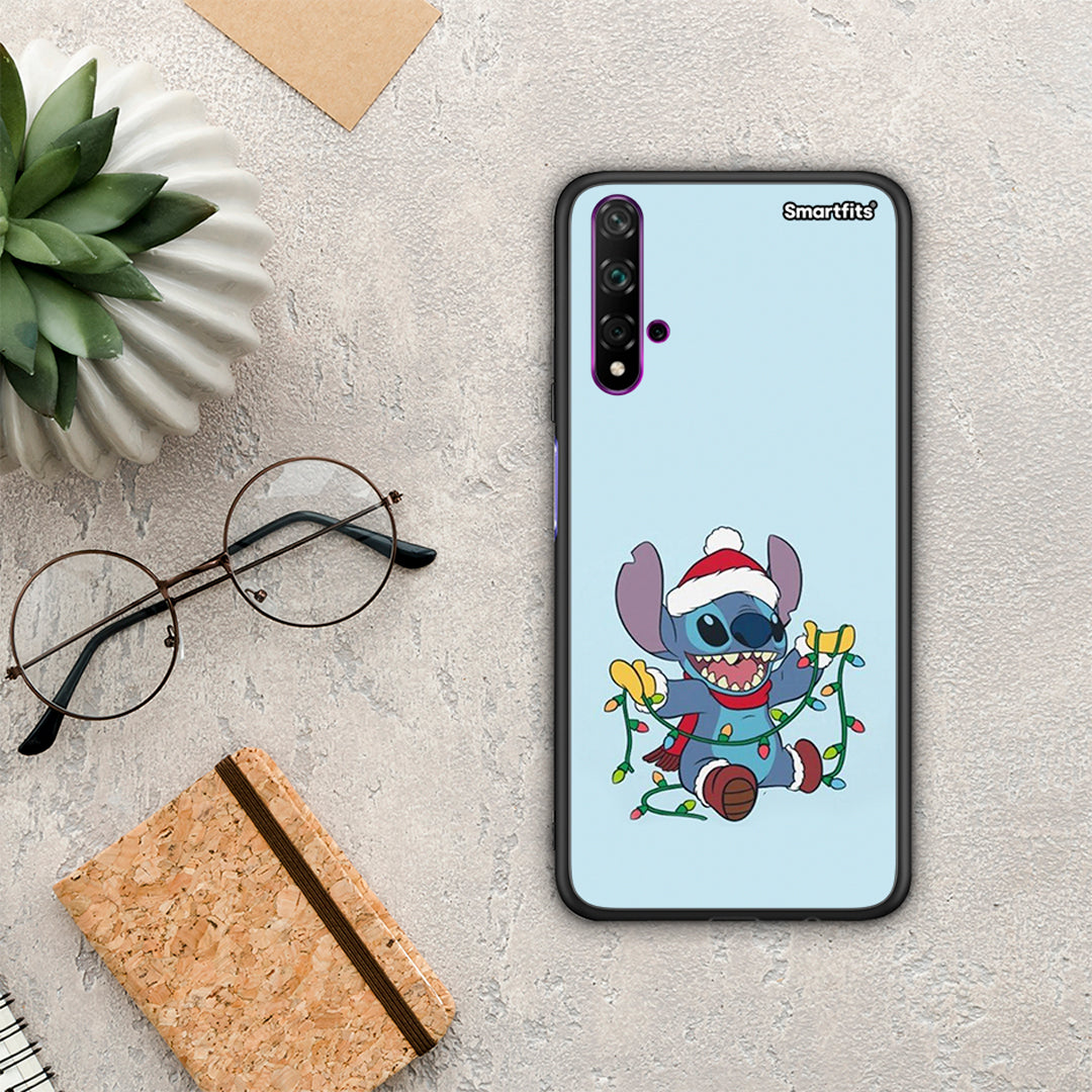 Santa Stich - Huawei Nova 5T / Honor 20 θήκη