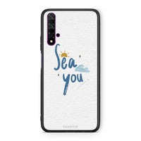 Thumbnail for Huawei Nova 5T Sea You Θήκη από τη Smartfits με σχέδιο στο πίσω μέρος και μαύρο περίβλημα | Smartphone case with colorful back and black bezels by Smartfits