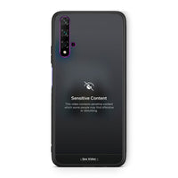 Thumbnail for Huawei Nova 5T Sensitive Content θήκη από τη Smartfits με σχέδιο στο πίσω μέρος και μαύρο περίβλημα | Smartphone case with colorful back and black bezels by Smartfits