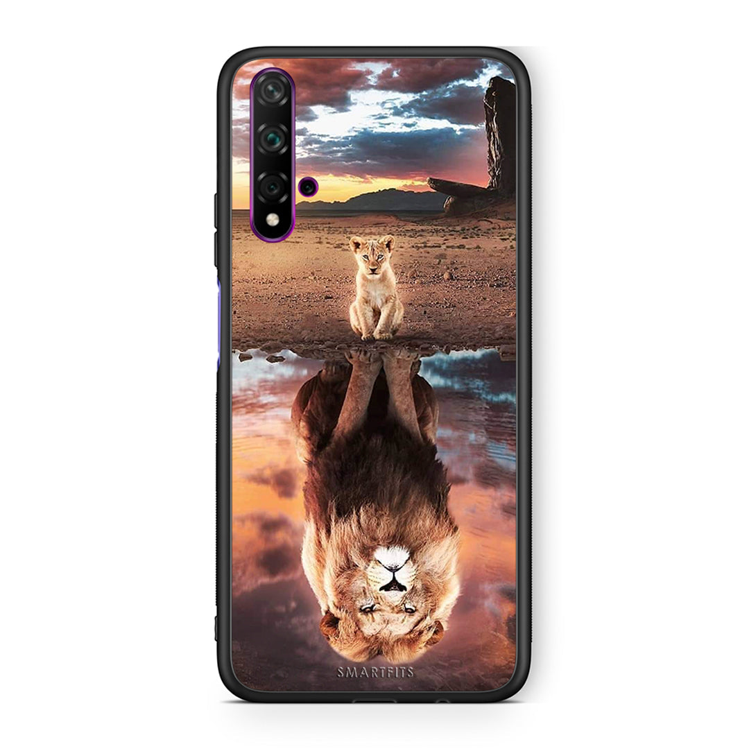 Huawei Nova 5T Sunset Dreams Θήκη Αγίου Βαλεντίνου από τη Smartfits με σχέδιο στο πίσω μέρος και μαύρο περίβλημα | Smartphone case with colorful back and black bezels by Smartfits