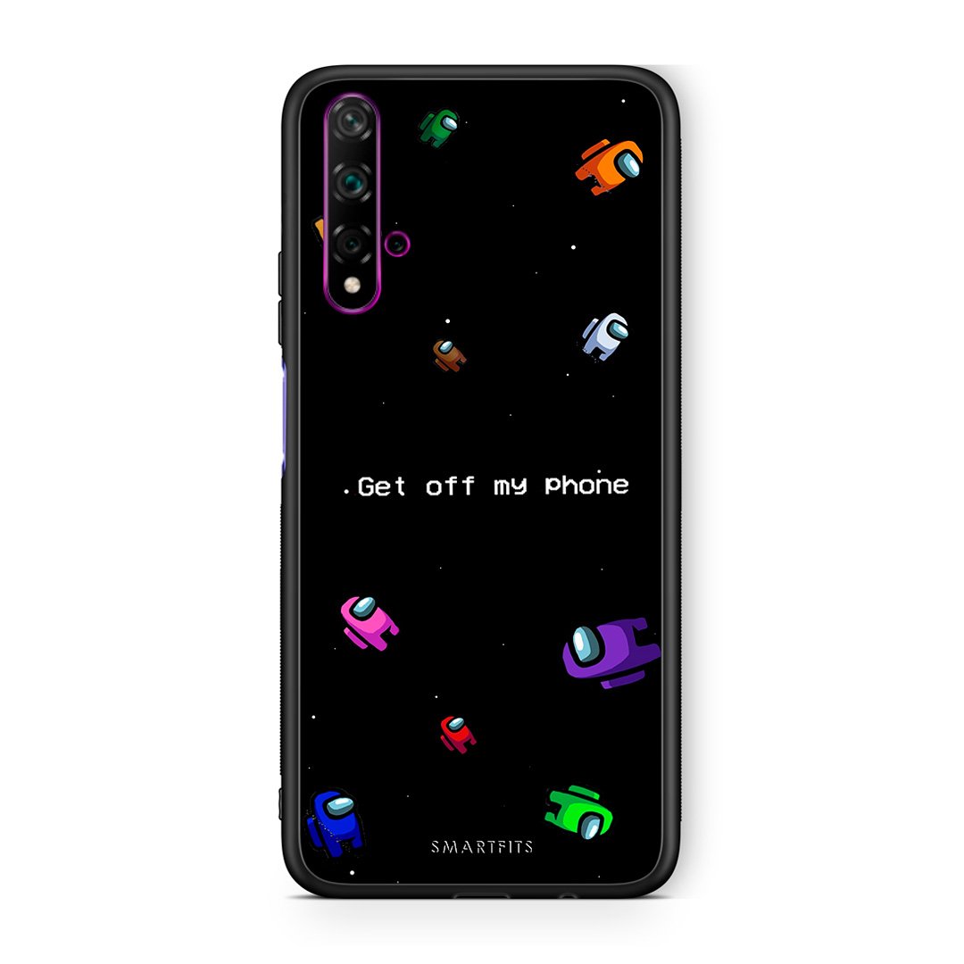4 - Huawei Nova 5T AFK Text case, cover, bumper