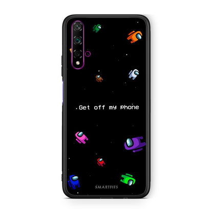 4 - Huawei Nova 5T AFK Text case, cover, bumper