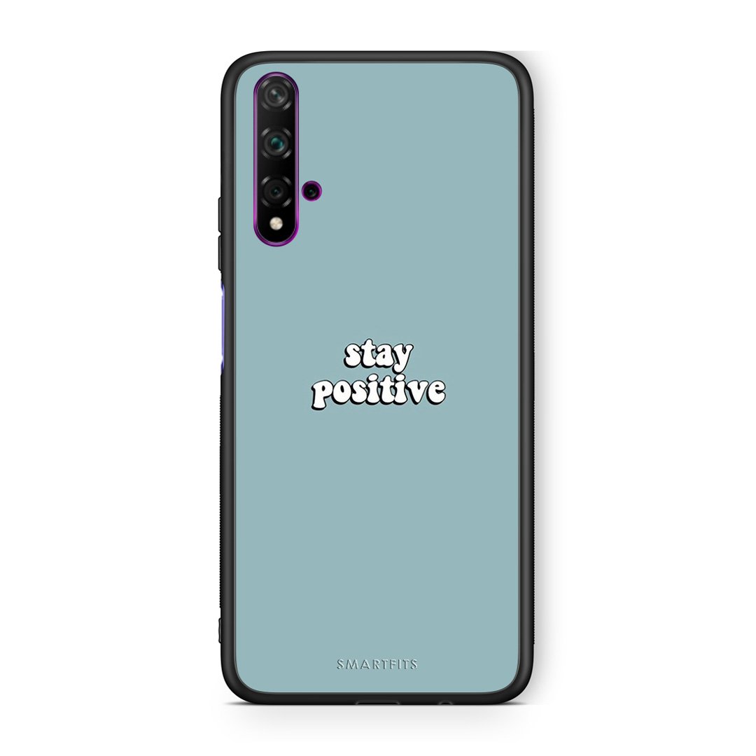 4 - Huawei Nova 5T Positive Text case, cover, bumper