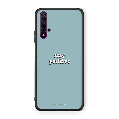 4 - Huawei Nova 5T Positive Text case, cover, bumper
