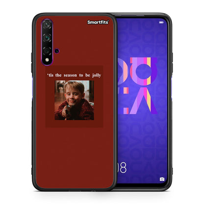 Θήκη Huawei Nova 5T/Honor 20 Xmas Ultimate Spirit από τη Smartfits με σχέδιο στο πίσω μέρος και μαύρο περίβλημα | Huawei Nova 5T/Honor 20 Xmas Ultimate Spirit case with colorful back and black bezels