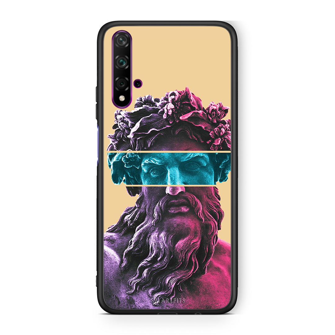 Huawei Nova 5T Zeus Art Θήκη Αγίου Βαλεντίνου από τη Smartfits με σχέδιο στο πίσω μέρος και μαύρο περίβλημα | Smartphone case with colorful back and black bezels by Smartfits