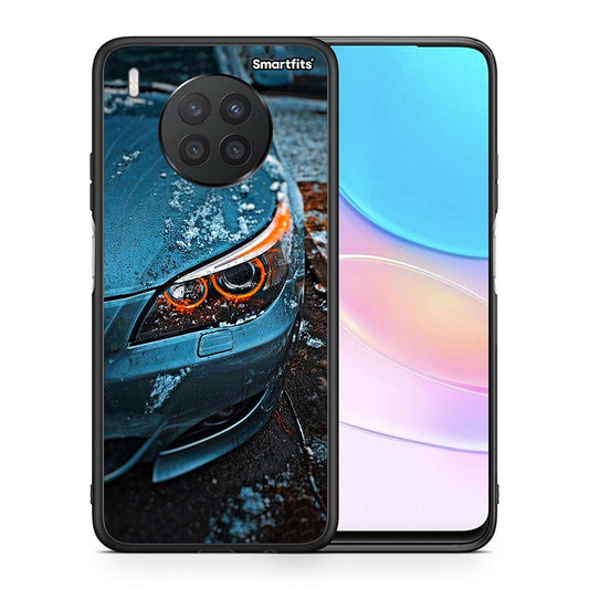 Θήκη Huawei Nova 8i / Honor 50 Lite Bmw E60 από τη Smartfits με σχέδιο στο πίσω μέρος και μαύρο περίβλημα | Huawei Nova 8i / Honor 50 Lite Bmw E60 case with colorful back and black bezels