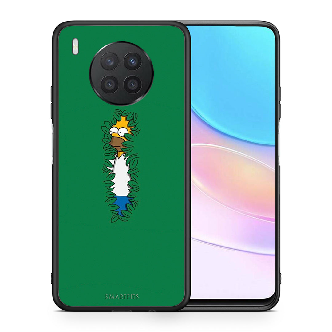 Θήκη Αγίου Βαλεντίνου Huawei Nova 8i / Honor 50 Lite Bush Man από τη Smartfits με σχέδιο στο πίσω μέρος και μαύρο περίβλημα | Huawei Nova 8i / Honor 50 Lite Bush Man case with colorful back and black bezels