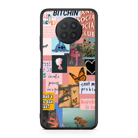 Thumbnail for Huawei Nova 8i / Honor 50 Lite Collage Bitchin Θήκη Αγίου Βαλεντίνου από τη Smartfits με σχέδιο στο πίσω μέρος και μαύρο περίβλημα | Smartphone case with colorful back and black bezels by Smartfits