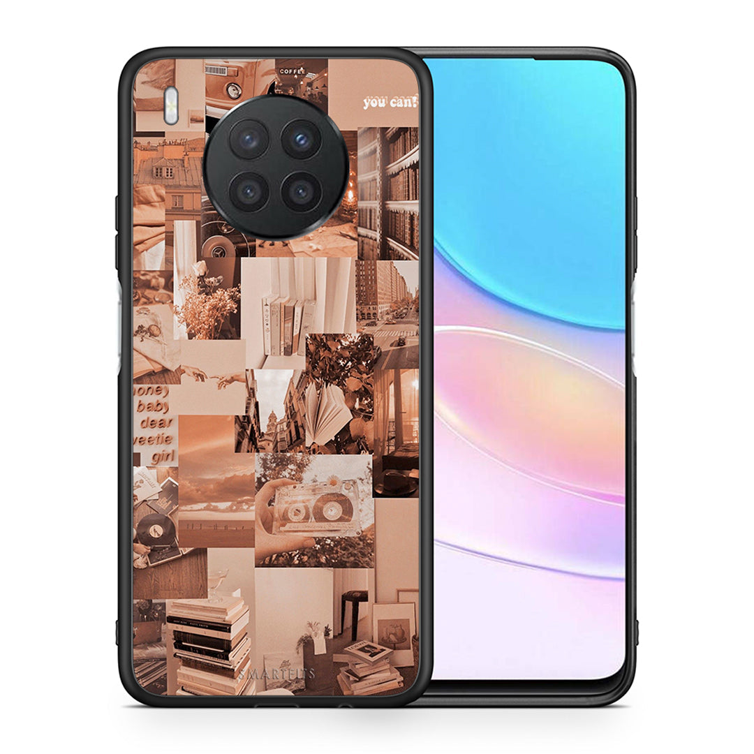 Θήκη Αγίου Βαλεντίνου Huawei Nova 8i / Honor 50 Lite Collage You Can από τη Smartfits με σχέδιο στο πίσω μέρος και μαύρο περίβλημα | Huawei Nova 8i / Honor 50 Lite Collage You Can case with colorful back and black bezels