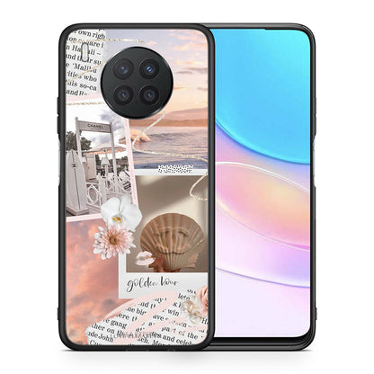 Θήκη Αγίου Βαλεντίνου Huawei Nova 8i / Honor 50 Lite Golden Hour από τη Smartfits με σχέδιο στο πίσω μέρος και μαύρο περίβλημα | Huawei Nova 8i / Honor 50 Lite Golden Hour case with colorful back and black bezels
